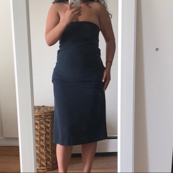 Long babaton dress, new condition - Picture 1 of 8